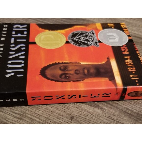 Monster paperback bookfirst harper tempest edition 2001 - Picture 5 of 10